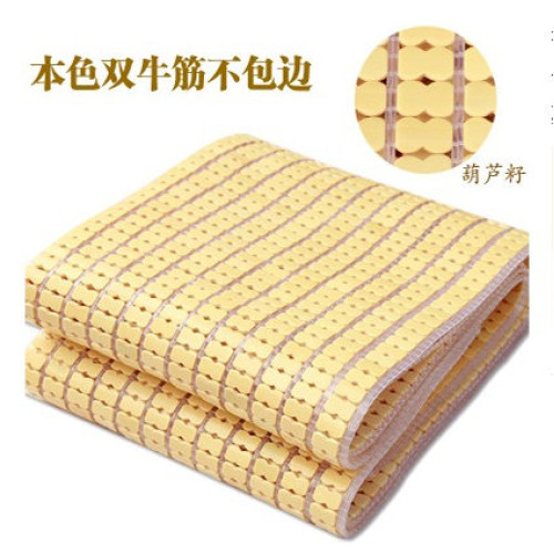 新款2025麻將涼蓆1.2m涼蓆1.5麻將蓆1.8米竹蓆子床墊折曡竹塊涼蓆