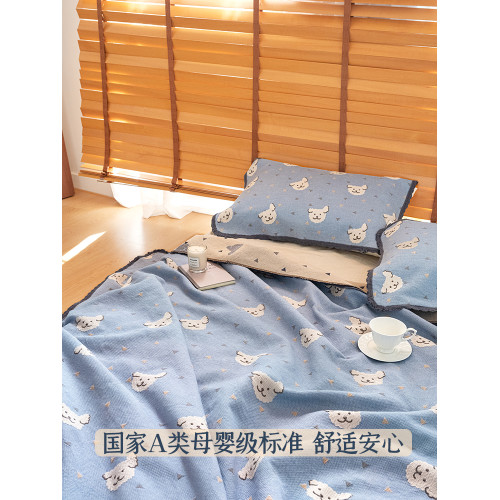 樂丁狗棉涼蓆100%純棉夏季2025新款涼蓆A類家居棉涼蓆