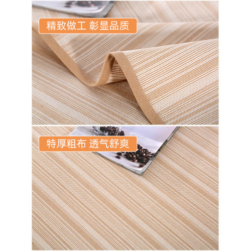 【新品】高檔aA類特厚純棉老粗布涼蓆床單單件全棉加厚加密母嬰級