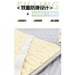 A類高級夏天乳膠涼蓆母嬰級夏季冰絲蓆加厚簡約學生宿舍軟蓆水洗