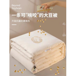 香港JK高級A類大豆纖維被子夏被芯加厚保暖棉被夏季雙人四季通用
