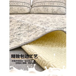 加拿大MACHINE夏天床上用品A類母嬰級冰絲乳膠家用涼蓆床笠可機洗