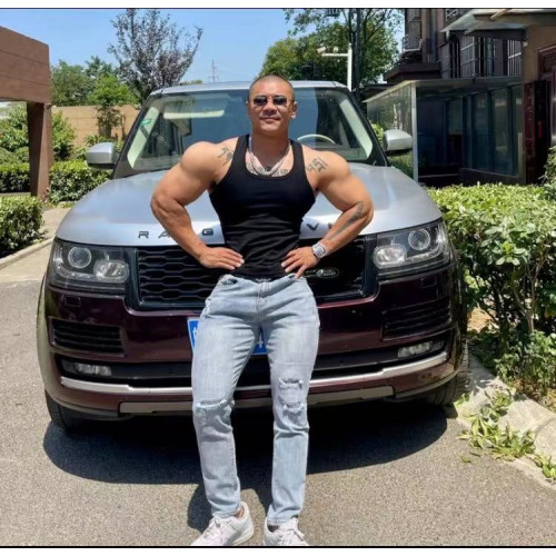 抖音紅人夏季純色男士背心重磅棉工字健身肌肉型男透氣高彈力吸汗