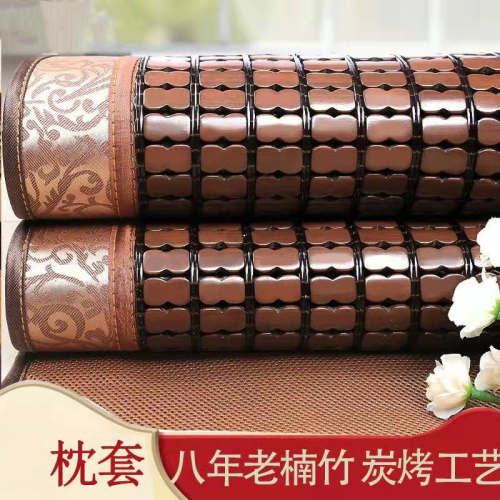 。麻將涼蓆夏季新款家用碳化雙牛筋包邊學生宿舍單人床防滑折曡涼