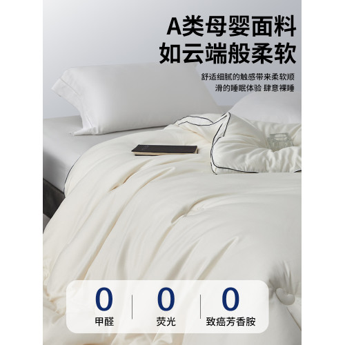 五星級酒店A類桑蠶絲被子冬被大豆纖維棉被芯春秋被冬天加厚保暖