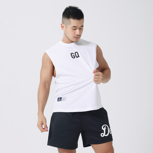 hansbenny2025夏季速乾背心男士運動健身跑步休閒圓領寬松無袖潮