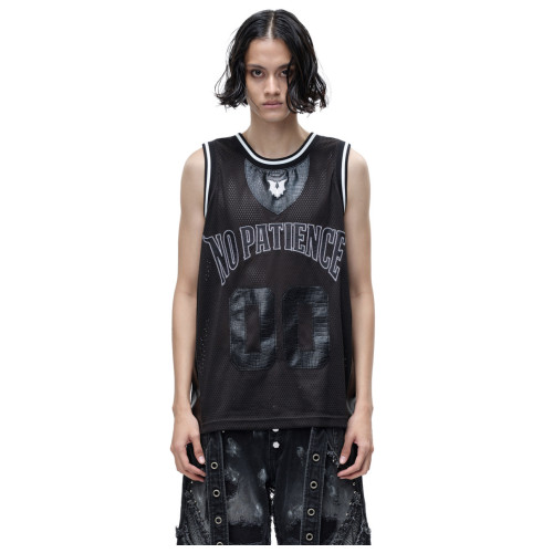 【SLUM炸】TBHNP曙光煇月網眼拼皮背心 LUMINOUS DAWN MESH VEST