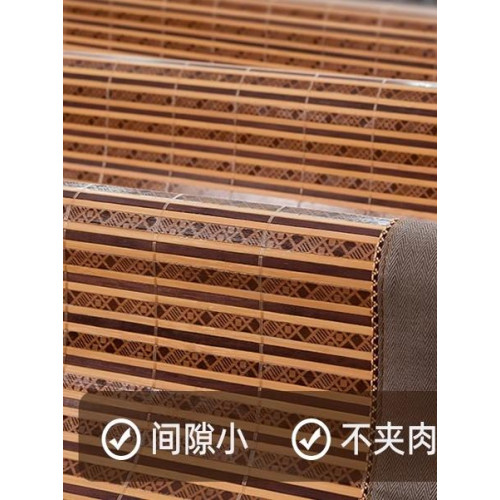 夏季冰絲涼蓆竹蓆軟蓆子床單床笠2025新款冬夏兩用可折曡藤蓆