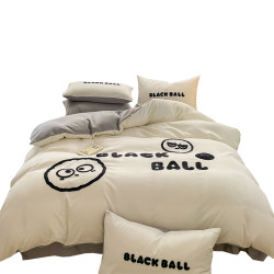 被芯被套一體可拆洗冬季單雙人加厚被子全套一整套學生被罩兩件套