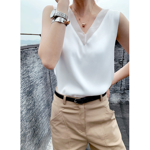 大碼女裝吊帶背心春夏2024新款胖mm韓版緞面打底吊帶衫內搭上衣女