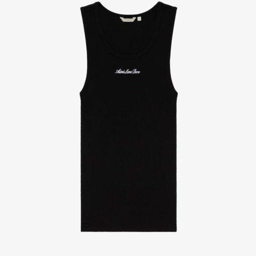 AIME LEON DORE Embroidered Logo Tank Top刺綉圓領復古美式背心