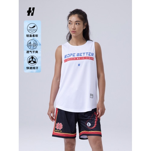HOPEBETTER美式速乾背心2025新款運動訓練投籃服吸汗透氣健身衣