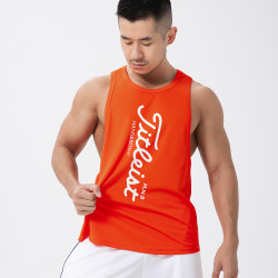 HANSBENNY2025夏季運動速乾男跑步健身背心