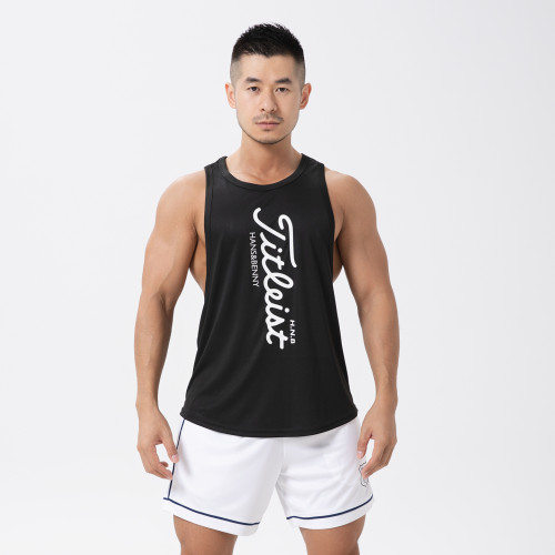 HANSBENNY2025夏季運動速乾男跑步健身背心