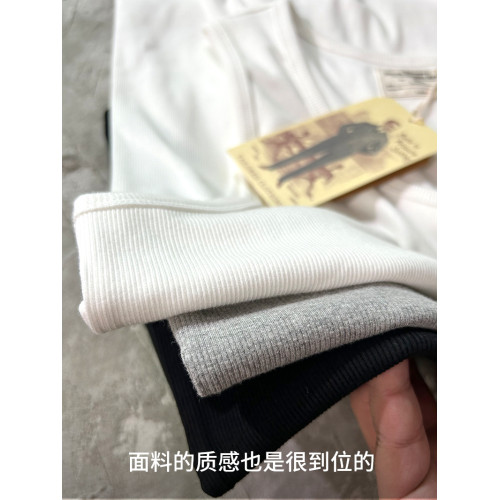 美式280G重磅純棉運動背心無袖坎肩彈性訓練打底男純白灰黑老漢衫
