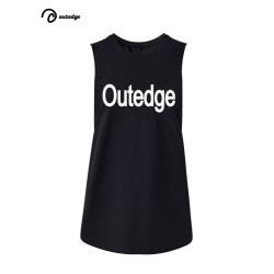 Outedge COOLMAXPRO純色簡約修身舒適百搭圓領無袖運動背心