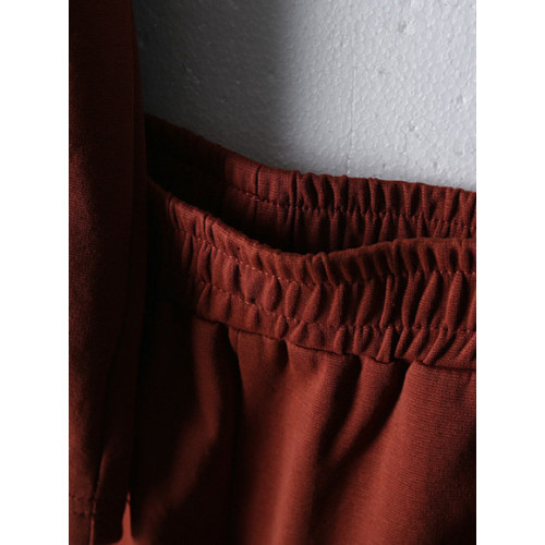 休閒運動套裝明線設計親膚舒適短袖T恤配九分褲顯瘦兩件套女裝夏