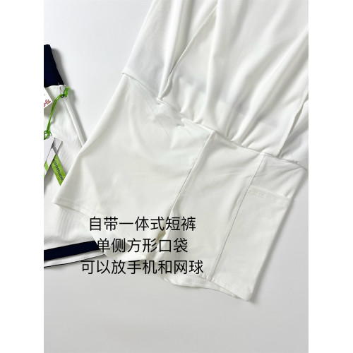 北美單 XS-L碼中高強度運動背心 A字撞色網球裙速乾運動套裝女夏