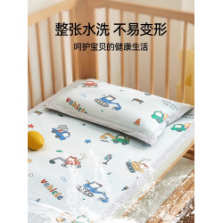 德國2025新款A類涼蓆嬰兒冰絲藤蓆子拼接床兒童午睡蓆幼兒園專用