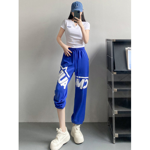 跳舞爵士舞服裝女團演出服成人夏季啦啦隊街舞衣服廣場舞運動套裝