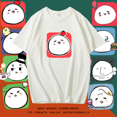 黑塔利亞動漫衣服王耀aph cos團子可愛風日系背心短袖T恤半袖衫潮 黑塔利亞動漫衣服王耀aph cos團子可愛風日系背心短袖T恤半袖衫潮