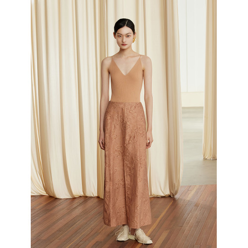 如意連雲 春秋新款無縫一體針織吊帶衫女細肩帶V領內搭外穿背心