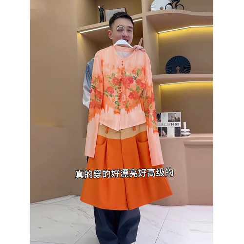 歐貨運動套裝女2025新款夏季時尚洋氣設計感冰絲開衫上衣兩件套潮