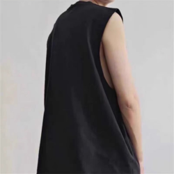 Made Zoo 25SS 夏季新品 簡約純色基礎百搭男休閒無袖背心T恤