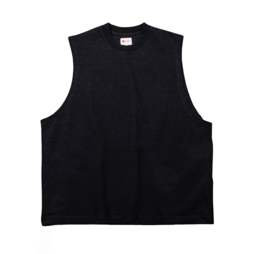 Made Zoo 25SS 夏季新品 簡約純色基礎百搭男休閒無袖背心T恤