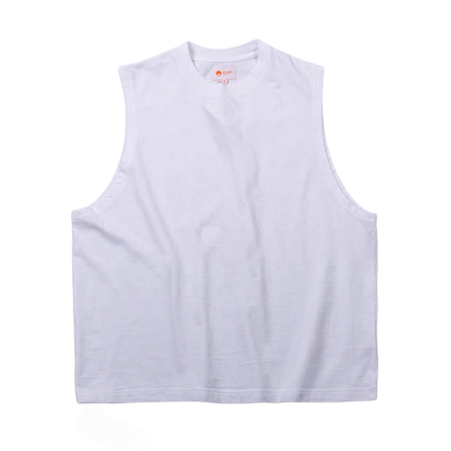 Made Zoo 25SS 夏季新品 簡約純色基礎百搭男休閒無袖背心T恤