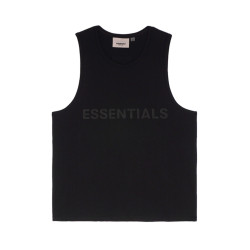 ESSENTIALS膠母純棉背心男寬松FOG復線休閒無袖T恤打底衫女潮