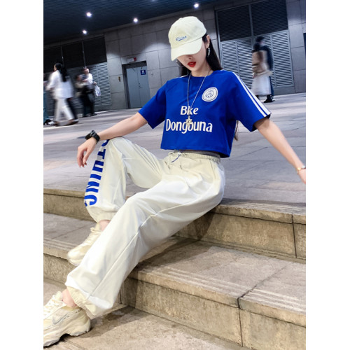 jazz跳舞衣服爵士舞服裝女春夏尊巴舞蹈服街舞褲子演出服運動套裝