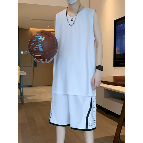 花花公子籃球服套裝男夏季運動速乾球衣背心寬松透氣短褲比賽隊服