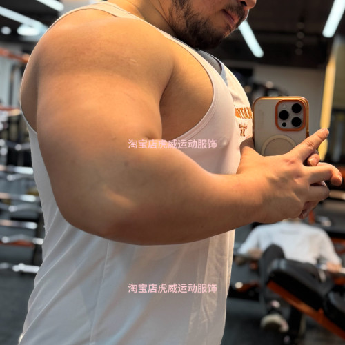 男士健身背心日穿簡約個性百搭運動休閒壯漢肌肉背心顯大顯肌肉