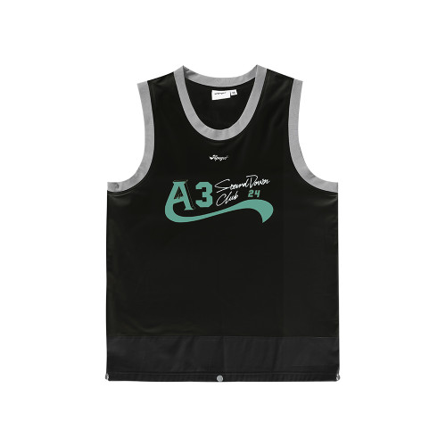APOGE3阿保機 可變托特包籃球背心夏季球衣無袖運動寬松背心上衣
