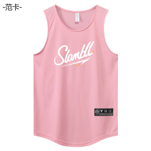 美式復古背心男夏季薄款潮牌無袖T恤健身籃球服速乾透氣運動坎肩