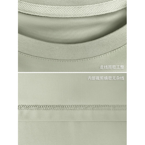 速乾無袖短T/Material Formula/坎肩T恤男女款背心寬松休閒圓領夏