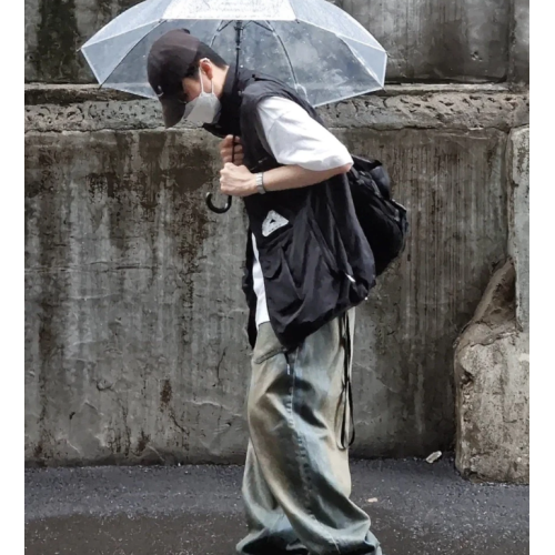 TO PALACE高級秋冬工裝拉鍊夾克潮牌外套馬甲男裝
