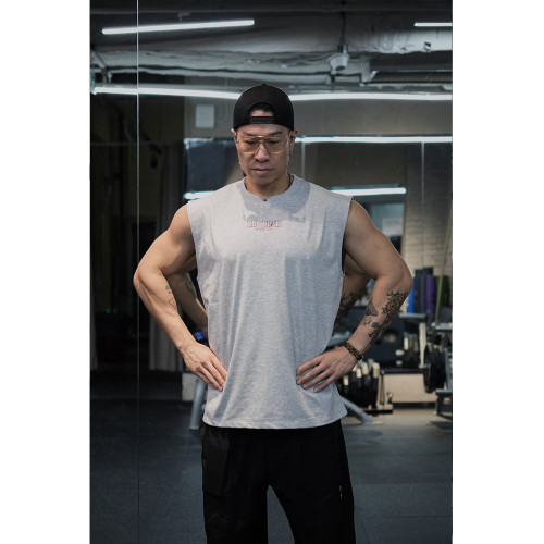 ZEKE LAB「愛自己」原創訓練坎肩男柔軟垂感抗皺面料休閒運動背心