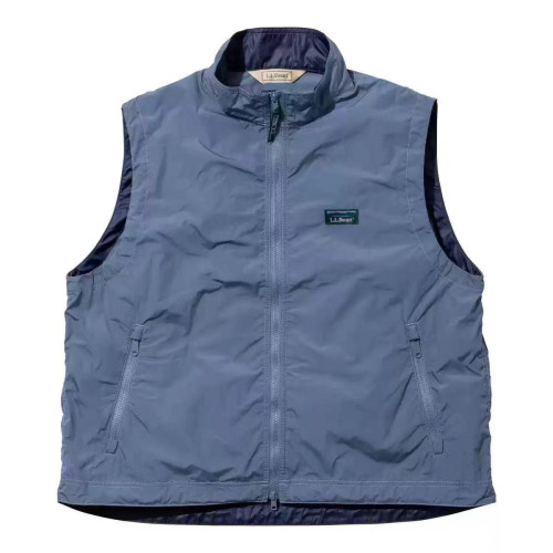L.L.B ROXBURY NYLON VEST戶外機能防水尼龍拼色立領馬甲25SS