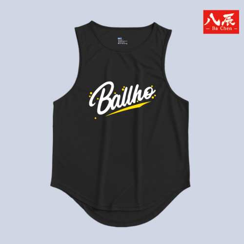 BALLHO 運動籃球背心男夏季美式健身籃球坎肩無袖吸汗速乾潮牌