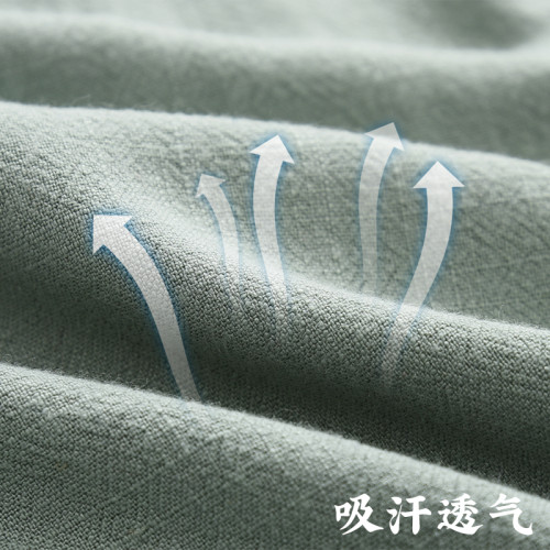 棉麻中式馬甲短褲套裝男柔軟吸汗唐裝休閒復古兩件套寬松汗衫馬褂