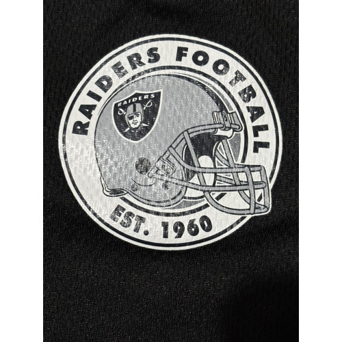 raiders突襲者刺綉美式體育訓練背心，hiphop說唱MC老學校背心