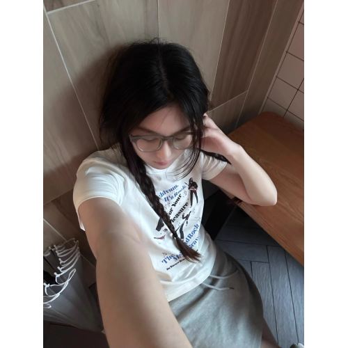 美式復古簡約字母正肩女t恤短袖修身顯瘦夏季小個子短款上衣ins潮