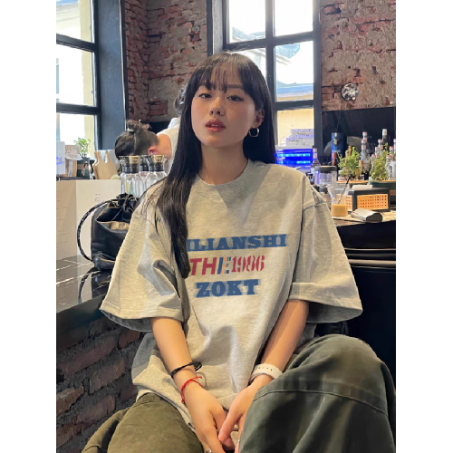 美式潮牌夏季純棉短袖女t恤2025新款爆款設計感小衆寬松半袖上衣