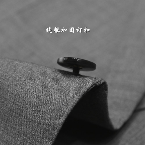 進口羊毛西服套裝單西褲英式寬駁頭真鎖眼修身男款馬甲灰色可配