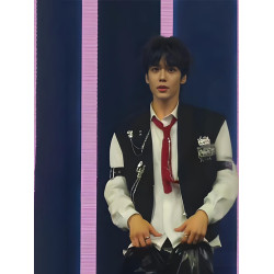 SM新男團李河瑉同款演出服西裝馬甲歌手錶演服韓舞lucifer打歌服