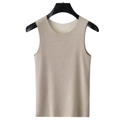 蠶絲羊毛德絨冬季保暖背心男士加絨髮熱無痕內衣打底坎肩上衣秋衣 蠶絲羊毛德絨冬季保暖背心男士加絨髮熱無痕內衣打底坎肩上衣秋衣