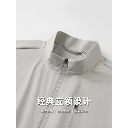 [商場同款]TREKTRAVEL德國飛鷹立領馬甲男春新款簡約休閒馬夾上衣
