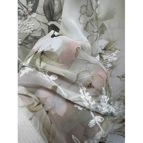 高級媽媽夏裝新款雪紡襯衫短袖薄款上衣4050嵗婦女T恤中老年小衫